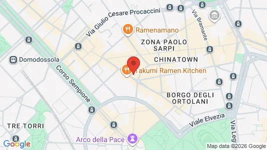 Apartments for rent i Milano Zona 1 - Centro storico - kort over placeringen