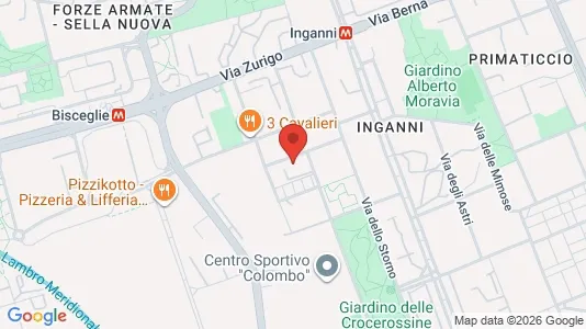Apartments for rent i Milano Zona 6 - Barona, Lorenteggio - kort over placeringen