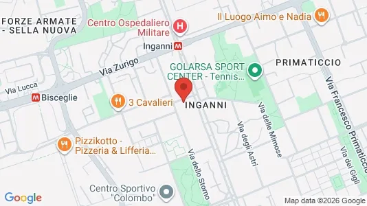 Apartments for rent i Milano Zona 6 - Barona, Lorenteggio - kort over placeringen