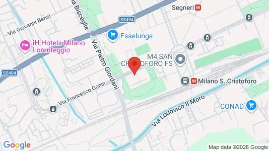 Apartments for rent i Milano Zona 6 - Barona, Lorenteggio - kort over placeringen