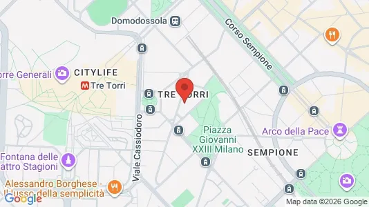 Apartments for rent i Milano Zona 1 - Centro storico - kort over placeringen