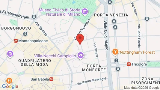 Apartments for rent i Milano Zona 1 - Centro storico - kort over placeringen
