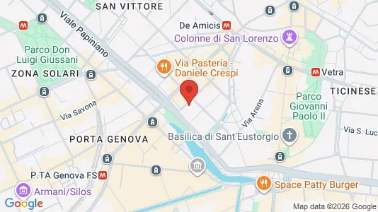 Apartments for rent i Milano Zona 1 - Centro storico - kort over placeringen