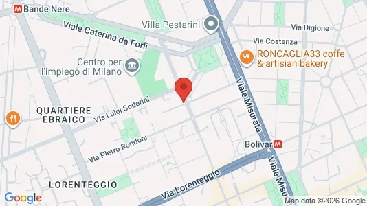 Apartments for rent i Milano Zona 6 - Barona, Lorenteggio - kort over placeringen