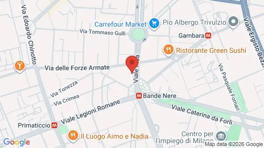 Apartments for rent i Milano Zona 6 - Barona, Lorenteggio - kort over placeringen