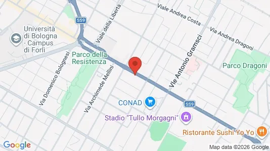 Rooms for rent in Forlì - Photo from Google Street View
