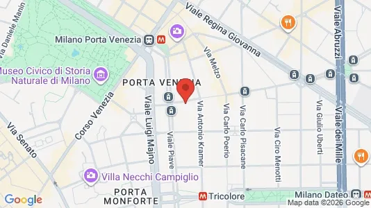 Apartments for rent i Milano Zona 1 - Centro storico - kort over placeringen