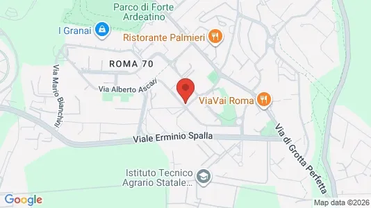 Apartments for rent i Roma Municipio VIII – Appia Antica - kort over placeringen