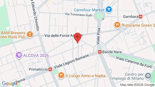 Apartments for rent i Milano Zona 6 - Barona, Lorenteggio - kort over placeringen