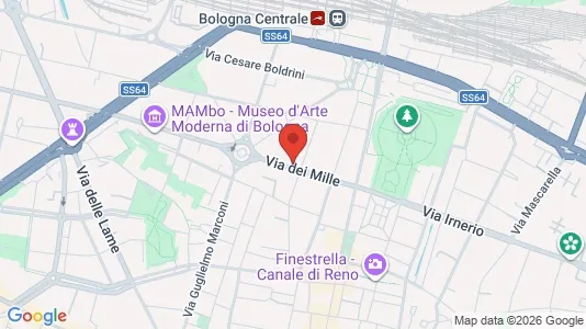 Rooms for rent in Bologna - Photo from Google Street View