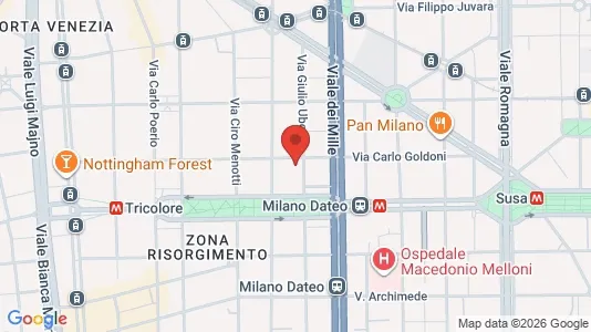 Apartments for rent i Milano Zona 1 - Centro storico - kort over placeringen