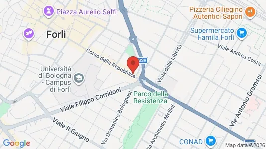 Rooms for rent in Forlì - Photo from Google Street View