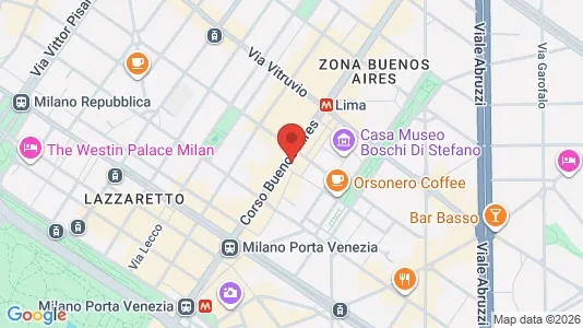 Apartments for rent i Milano Zona 1 - Centro storico - kort over placeringen