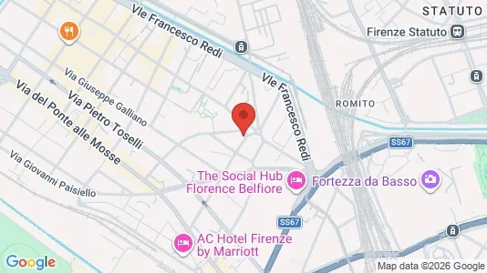 Rooms for rent in Florence - Photo from Google Street View