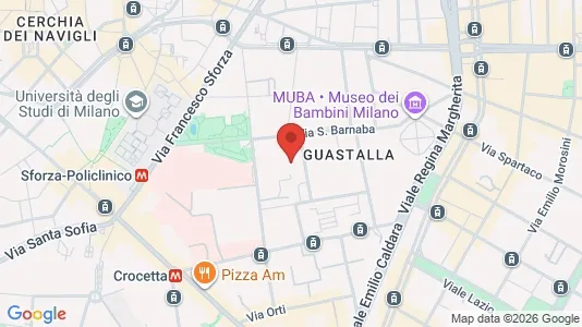 Apartments for rent i Milano Zona 1 - Centro storico - kort over placeringen