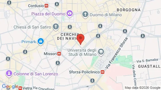 Apartments for rent i Milano Zona 1 - Centro storico - kort over placeringen