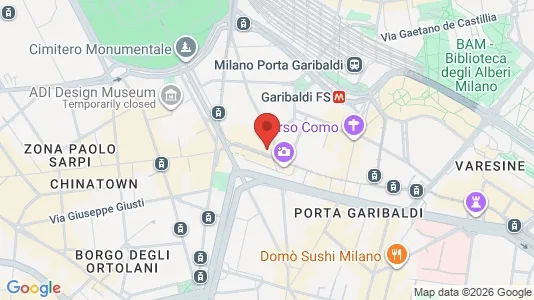 Apartments for rent i Milano Zona 1 - Centro storico - kort over placeringen