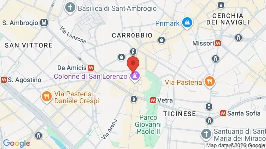 Apartments for rent i Milano Zona 1 - Centro storico - kort over placeringen