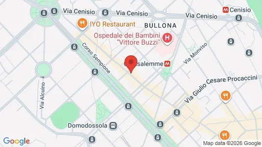 Apartments for rent i Milano Zona 1 - Centro storico - kort over placeringen