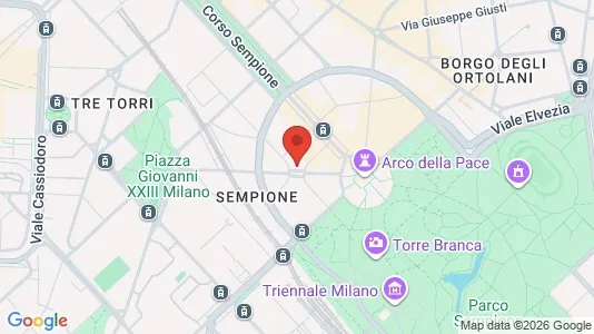 Apartments for rent i Milano Zona 1 - Centro storico - kort over placeringen
