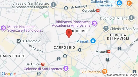 Apartments for rent i Milano Zona 1 - Centro storico - kort over placeringen