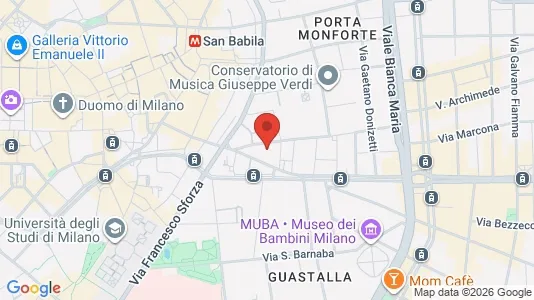 Apartments for rent i Milano Zona 1 - Centro storico - kort over placeringen