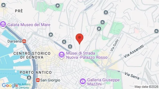 Rooms for rent in Genoa - Photo from Google Street View