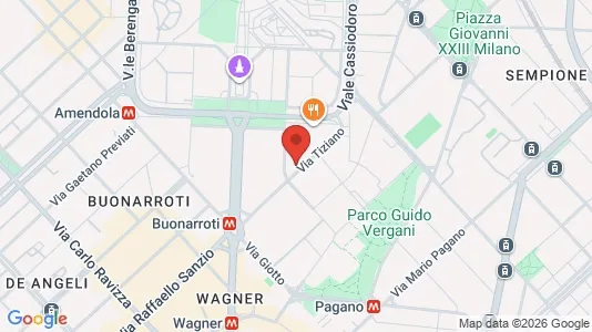 Apartments for rent i Milano Zona 1 - Centro storico - kort over placeringen