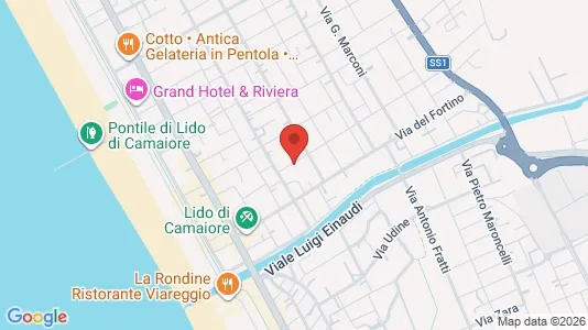 Apartments for rent i Camaiore - kort over placeringen