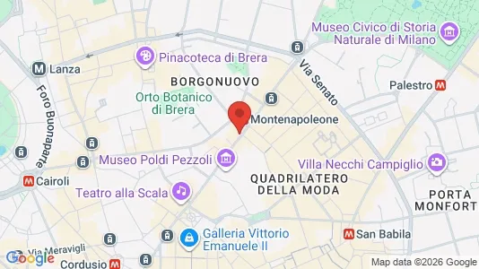 Apartments for rent i Milano Zona 1 - Centro storico - kort over placeringen