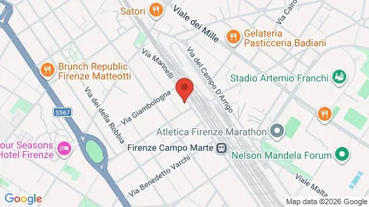Rooms for rent in Florence - Photo from Google Street View