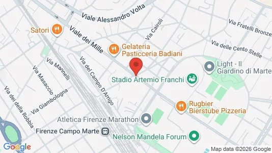 Rooms for rent in Florence - Photo from Google Street View