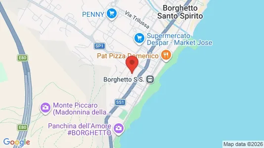 Apartments for rent i Borghetto Santo Spirito - kort over placeringen