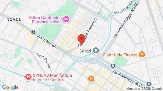 Rooms for rent in Florence - Photo from Google Street View