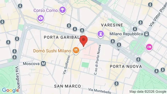 Apartments for rent i Milano Zona 1 - Centro storico - kort over placeringen