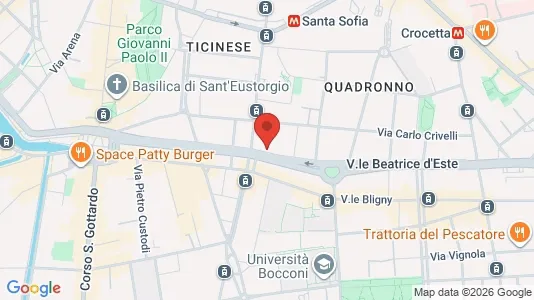 Apartments for rent i Milano Zona 1 - Centro storico - kort over placeringen