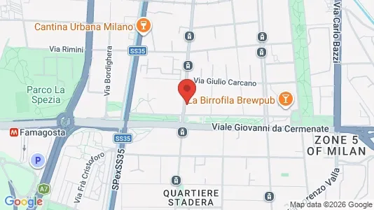Apartments for rent in Milano Zona 5 - Vigentino, Chiaravalle, Gratosoglio - Photo from Google Street View
