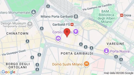 Apartments for rent i Milano Zona 1 - Centro storico - kort over placeringen