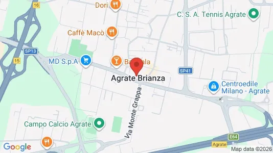 Apartments for rent in Agrate Brianza - Photo from Google Street View