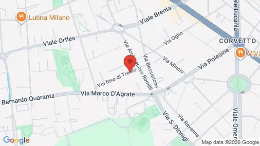 Apartments for rent in Milano Zona 5 - Vigentino, Chiaravalle, Gratosoglio - Photo from Google Street View