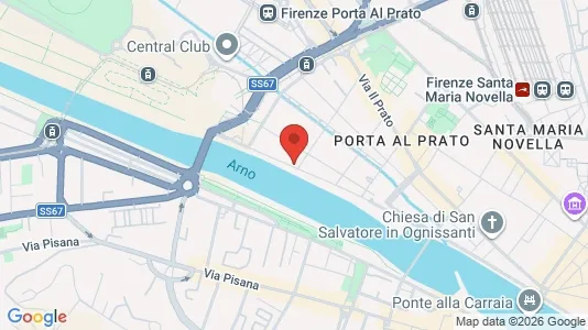 Rooms for rent i Florence - kort over placeringen