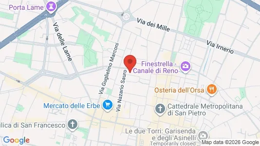 Rooms for rent in Bologna - Photo from Google Street View