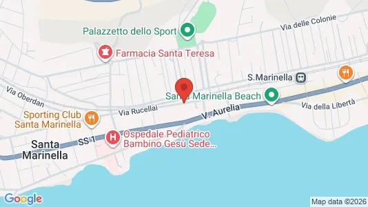 Apartments for rent in Santa Marinella - Photo from Google Street View