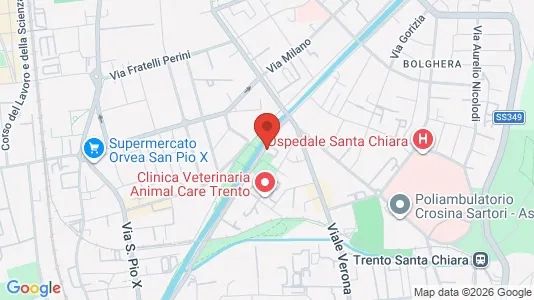 Rooms for rent in Trento - Photo from Google Street View