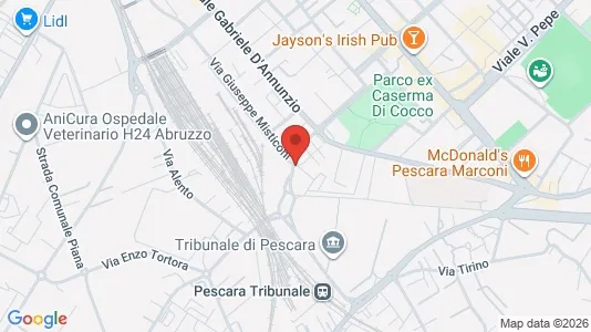 Rooms for rent in Pescara - Photo from Google Street View