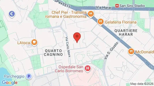 Rooms for rent in Milano Zona 7 - Baggio, De Angeli, San Siro - Photo from Google Street View