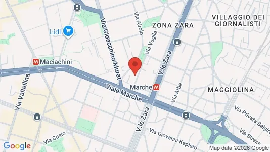 Apartments for rent i Milano Zona 9 - Porta Garibaldi, Niguarda - kort over placeringen