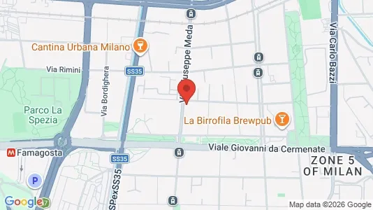 Rooms for rent in Milano Zona 5 - Vigentino, Chiaravalle, Gratosoglio - Photo from Google Street View