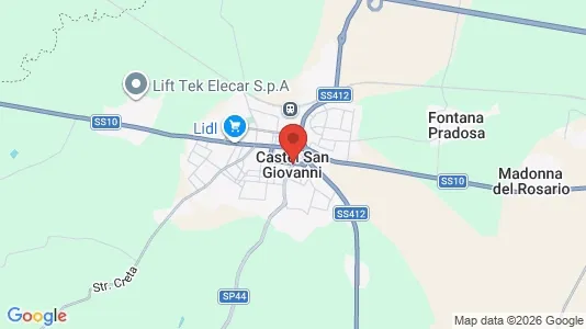 Apartments for rent in Castel San Giovanni - Photo from Google Street View