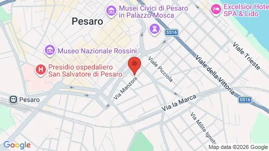 Apartments for rent in Pesaro - Photo from Google Street View